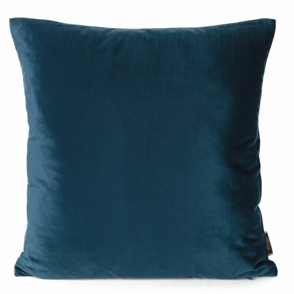 Poszewka dekoracyjna ELORA 60x60 cm granatowa velvet look glamour 1023041
