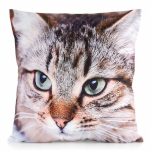 Poszewka dekoracyjna KOT/PES 45×45 cm, nowoczesna 722651 Poszewka dekoracyjna KOT/PES 45×45 cm, nowoczesna 722651
