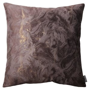 Poszewka dekoracyjna Marble 45×45 cm czekoladowa 236009 Poszewka dekoracyjna Marble 45×45 cm czekoladowa 236009