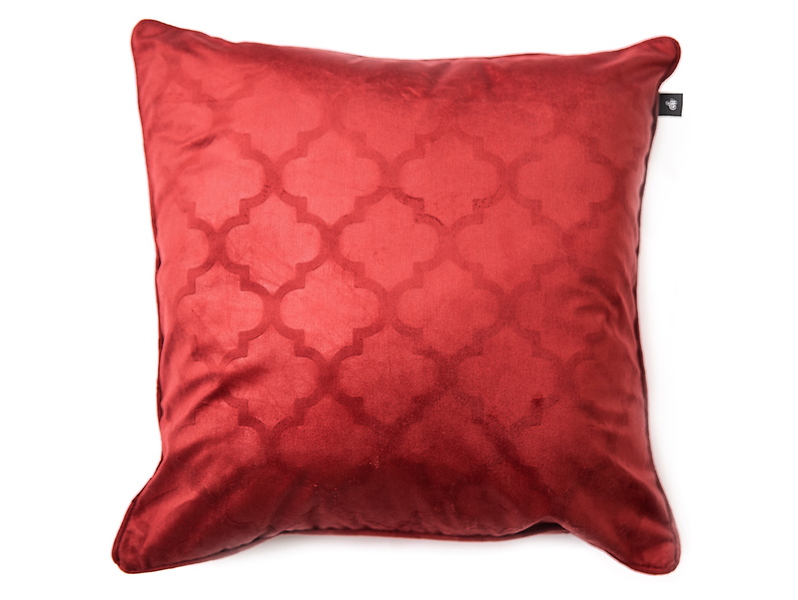 Poszewka dekoracyjna Marocco Chic Merlot 45x45 cm czerwona 236136