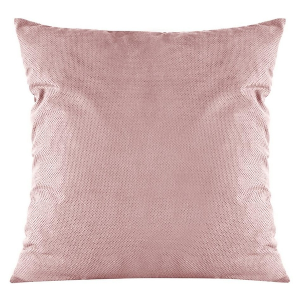 Poszewka dekoracyjna Milo 45x45 cm różowa 56455