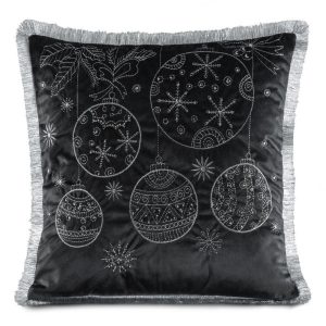 Poszewka dekoracyjna na poduszkę 118A 45×45 cm frędzle 411551 Poszewka dekoracyjna na poduszkę 118A 45×45 cm frędzle 411551