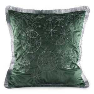 Poszewka dekoracyjna na poduszkę 118B 45×45 cm frędzle 411629 Poszewka dekoracyjna na poduszkę 118B 45×45 cm frędzle 411629