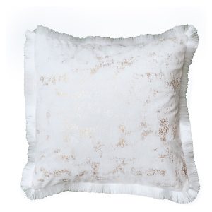 Poszewka dekoracyjna na poduszkę Oh My Chic 2 45×45 cm biała 236197 Poszewka dekoracyjna na poduszkę Oh My Chic 2 45×45 cm biała 236197