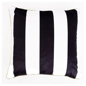 Poszewka dekoracyjna Obsession I 45×45 cm czarno-biała 236129 Poszewka dekoracyjna Obsession I 45×45 cm czarno-biała 236129
