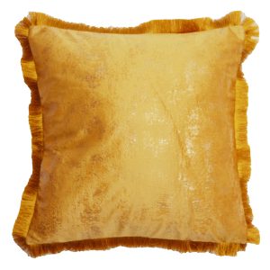 Poszewka dekoracyjna Oh My Chic 2 45×45 cm musztardowa 236199 Poszewka dekoracyjna Oh My Chic 2 45×45 cm musztardowa 236199