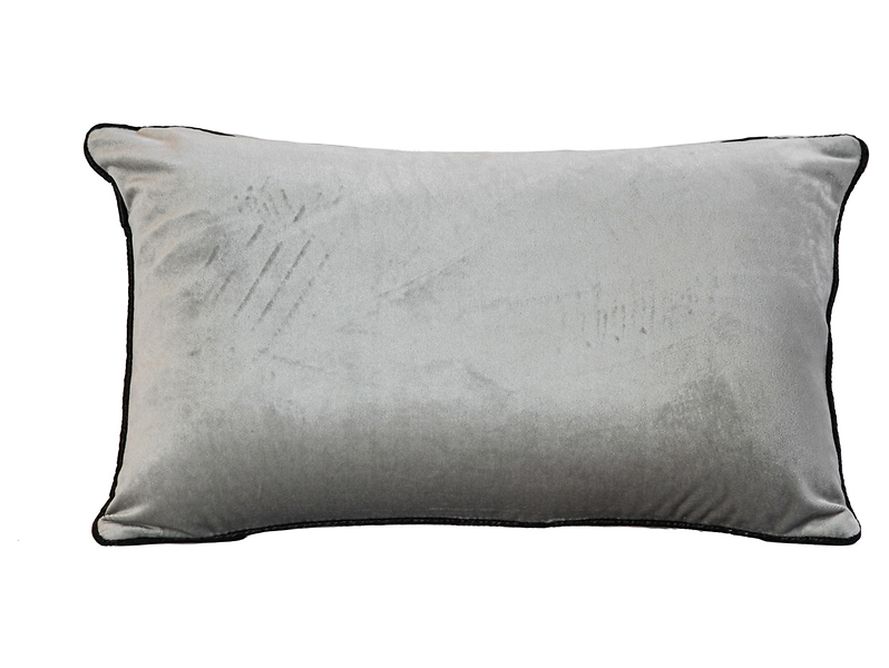 Poszewka dekoracyjna Posh 30x50 cm szara 236145