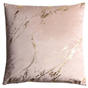 Poszewka dekoracyjna Storm 45×45 cm beżowo-złota 236012