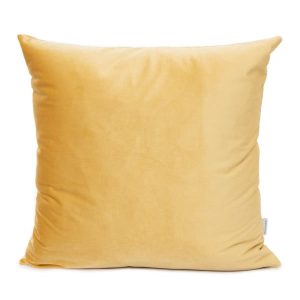 Poszewka GOSTA welwetowa musztardowa 45×45 cm HOMLA 913051 Poszewka GOSTA welwetowa musztardowa 45×45 cm HOMLA 913051