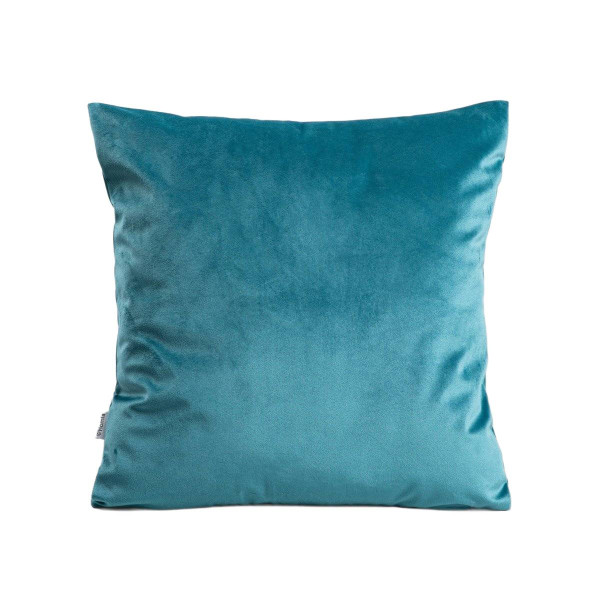 Poszewka GOSTA welwetowa turkusowa 45x45 cm HOMLA 923338