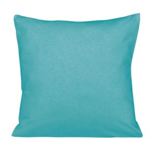 Poszewka jersey 40×40 010 turkusowa jednobarwna 969701 Poszewka jersey 40×40 010 turkusowa jednobarwna 969701