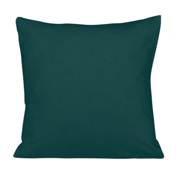 Poszewka jersey 40x40 036 zielona butelkowa jednobarwna 969705