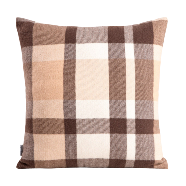 Poszewka MELROSE puszysta w kratę 45x45 cm HOMLA 923329