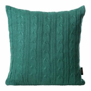 Poszewka na poduszkę AKRYL/2 45×45 cm zielona warkocz 411659 Poszewka na poduszkę AKRYL/2 45×45 cm zielona warkocz 411659