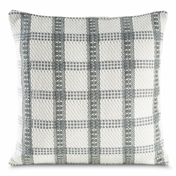 Poszewka na poduszkę BOHO 25 kratka 45x45 cm kremowa 413549