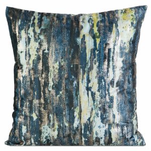 Poszewka na poduszkę GRACE 45×45 cm granatowa modna 413587 Poszewka na poduszkę GRACE 45×45 cm granatowa modna 413587