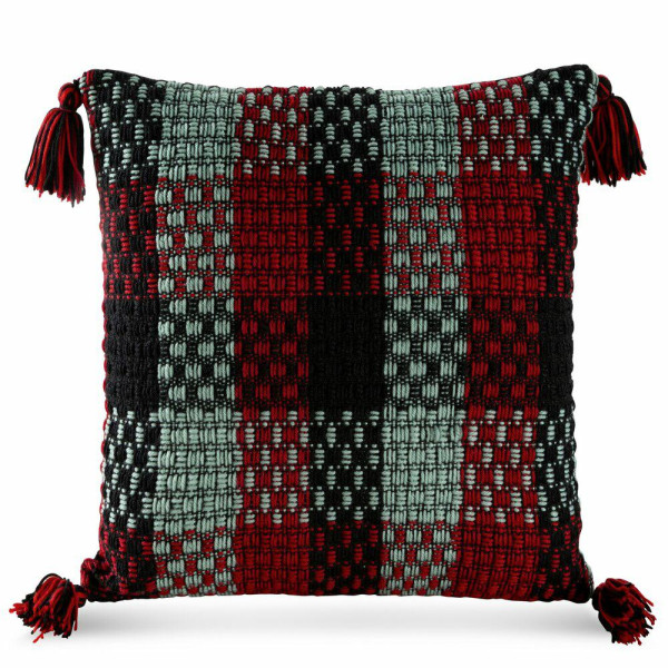 Poszewka na poduszkę HILAR 45x45 cm czerwony miętowy 413622