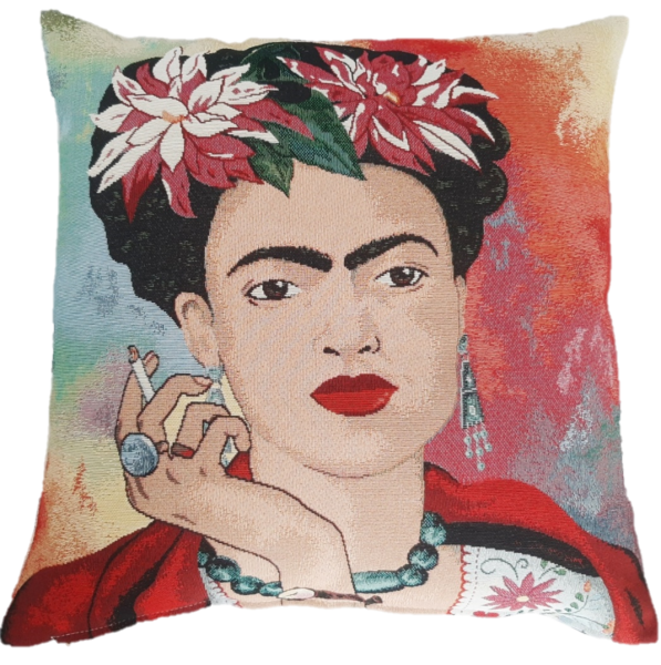 Poszewka na poduszkę jasiek 45x45 cm żakardowa dekoracyjna ozdobna frida 691854