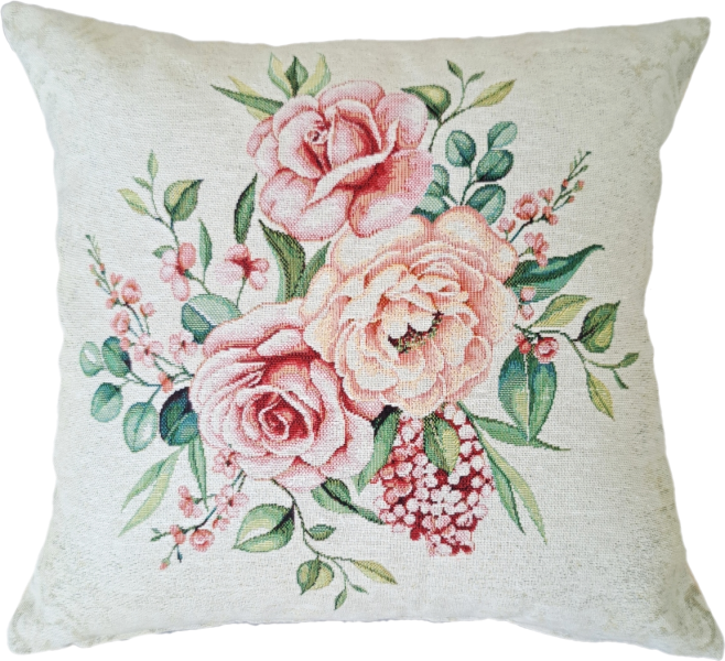 Poszewka Na Poduszkę Jasiek 45X45 Cm Żakardowa Dekoracyjna Ozdobna 805844