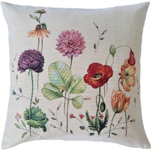 Poszewka Na Poduszkę Jasiek 45X45 Cm Żakardowa Dekoracyjna Ozobna Kwiaty 805852 Poszewka Na Poduszkę Jasiek 45X45 Cm Żakardowa Dekoracyjna Ozobna Kwiaty 805852
