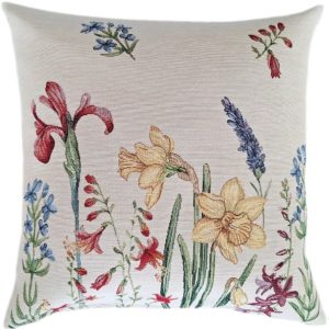 Poszewka Na Poduszkę Jasiek 45X45 Cm Żakardowa Dekoracyjna Ozobna Kwiaty 805848 Poszewka Na Poduszkę Jasiek 45X45 Cm Żakardowa Dekoracyjna Ozobna Kwiaty 805848