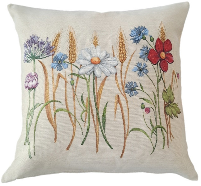 Poszewka Na Poduszkę Jasiek 45X45 Cm Żakardowa Dekoracyjna Ozobna Natural 805823