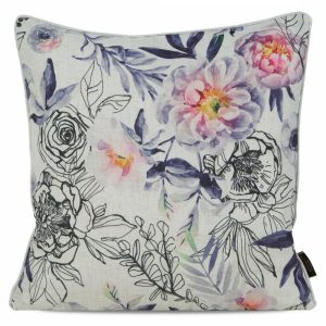 Poszewka na poduszkę jasiek LEN/17 45×45 cm kremowa 413548 Poszewka na poduszkę jasiek LEN/17 45×45 cm kremowa 413548
