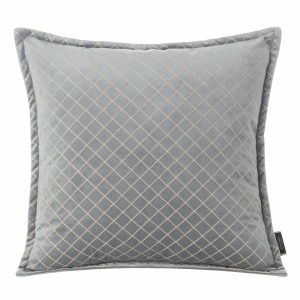 Poszewka na poduszkę KIM 45×45 cm srebrna złota nitka 413574 Poszewka na poduszkę KIM 45×45 cm srebrna złota nitka 413574