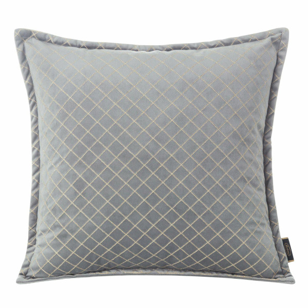 Poszewka na poduszkę KIM 45x45 cm srebrna złota nitka 413574