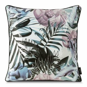 Poszewka na poduszkę MALIBU 45×45 cm biało srebrna 413530 Poszewka na poduszkę MALIBU 45×45 cm biało srebrna 413530