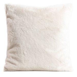 Poszewka NEW CLUMSY z imitacji króliczego futra beżowa 45×45 cm HOMLA 900285