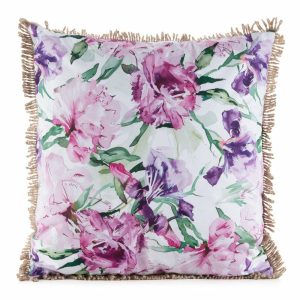 Poszewka ogrodowa GARDEN/34B różowo fioletowa 45×45 cm kwiaty wodoodporna 951418 Poszewka ogrodowa GARDEN/34B różowo fioletowa 45×45 cm kwiaty wodoodporna 951418