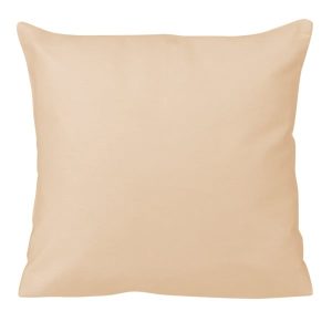 Poszewka satynowa 40×40 beżowa jasna 044 jednobarwna 969711