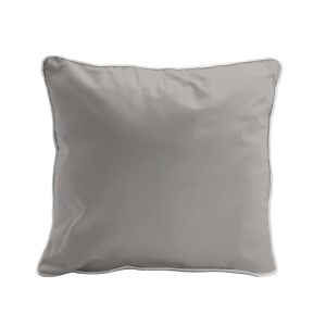 Poszewka satynowa 40×40 beżowa z lamówką Mako Satin 62 965016