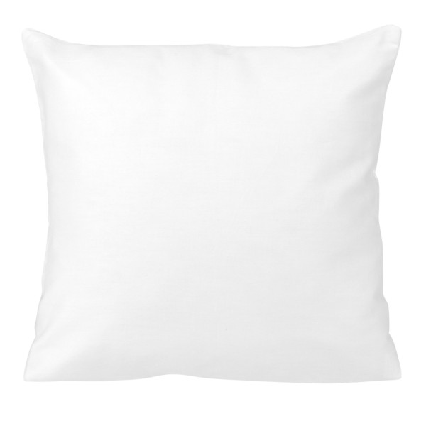 Poszewka satynowa 40x40 biała 603 jednobarwna 83116