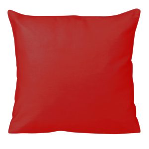 Poszewka satynowa 40×40 czerwona 029 jednobarwna 84512