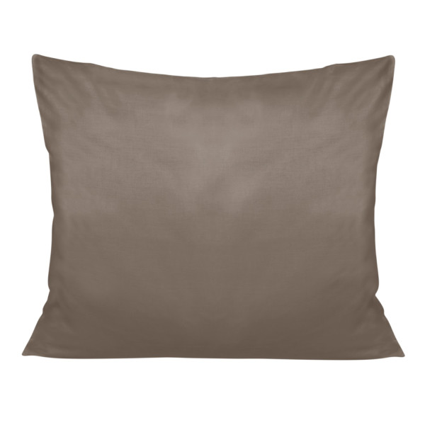 Poszewka satynowa 70x80 sepia 043 jednobarwna 969684