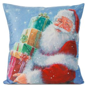 Poszewka świąteczna 40×40 Jingle Mikołaj Eurofirany 432003 Poszewka świąteczna 40×40 Jingle Mikołaj Eurofirany 432003