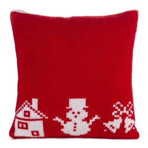 Poszewka świąteczna 45×45 Bałwanek 41 czerwona PŚ 23 988486 Poszewka świąteczna 45×45 Bałwanek 41 czerwona PŚ 23 988486
