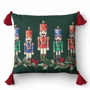 Poszewka świąteczna 45×45 dziadek do orzechów – 5378 A – Christmas Deco 965150 Poszewka świąteczna 45×45 dziadek do orzechów – 5378 A – Christmas Deco 965150