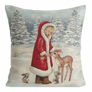 Poszewka świąteczna na poduszkę 1154 45×45 cm gobelin 413533 Poszewka świąteczna na poduszkę 1154 45×45 cm gobelin 413533
