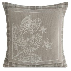 Poszewka świąteczna na poduszkę HOLLY 45×45 cm gobelin 413613 Poszewka świąteczna na poduszkę HOLLY 45×45 cm gobelin 413613