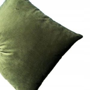 Poszewki dekoracyjne na poduszki 45 x 35 cm welur OLIWKA 304099 Poszewki dekoracyjne na poduszki 45 x 35 cm welur OLIWKA 304099