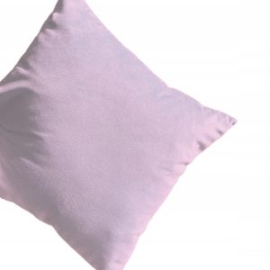 Poszewki dekoracyjne na poduszki 50×40 cm welur PUDROWY RÓŻ 441243