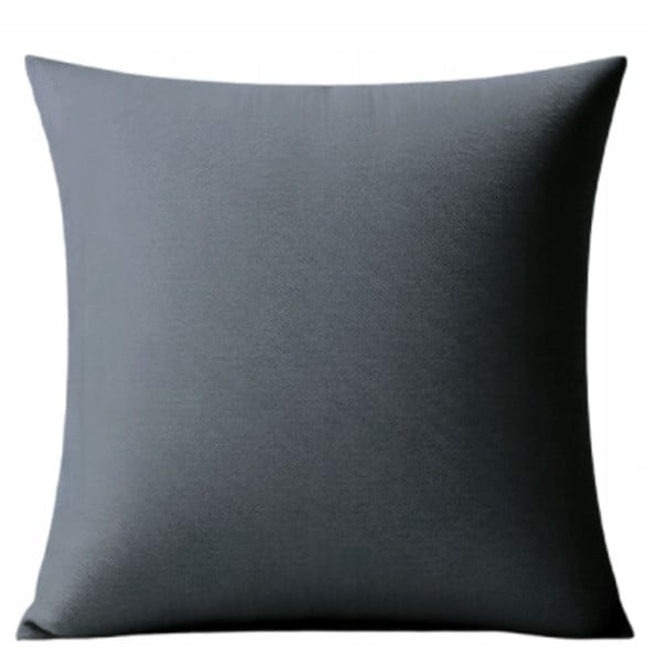 Poszewki dekoracyjne na poduszki 50X50 cm welur CIEMNO SZARY 304116