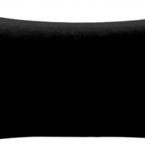 Poszewki dekoracyjne na poduszki 70×50 cm welur CZARNY 304261 Poszewki dekoracyjne na poduszki 70×50 cm welur CZARNY 304261