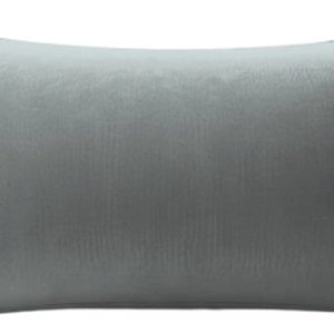 Poszewki dekoracyjne na poduszki 70×60 cm welur SZARY 304357 Poszewki dekoracyjne na poduszki 70×60 cm welur SZARY 304357