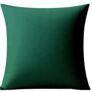 Poszewki na poduszki 50X50 cm welur BUTELKOWA ZIELEŃ 304075 Poszewki na poduszki 50X50 cm welur BUTELKOWA ZIELEŃ 304075