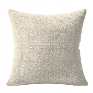 Poszewki premium na poduszki 45×25 cm BOUCLE BUKLA ECRU Krem 441278 Poszewki premium na poduszki 45×25 cm BOUCLE BUKLA ECRU Krem 441278
