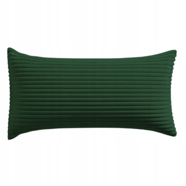 Poszewki premium na poduszki 45x25 cm welur sztruks ZIELONY 350782